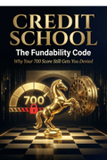 Credit School The Fundability Code Guide Cover by Endless Solutions Enterprise